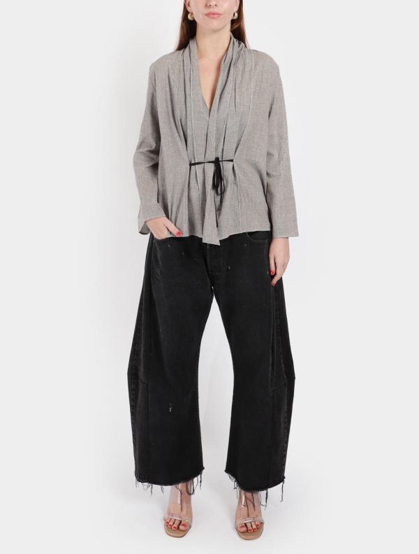 Wrap Tie Blouse#1